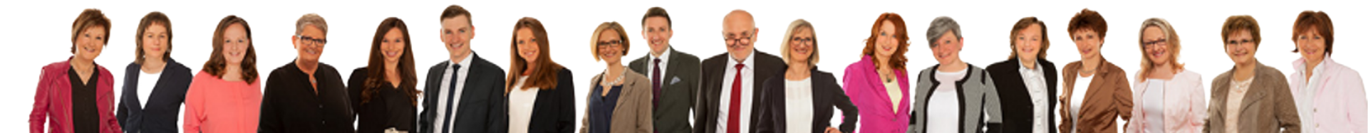 Teamfoto Transparent Farbe